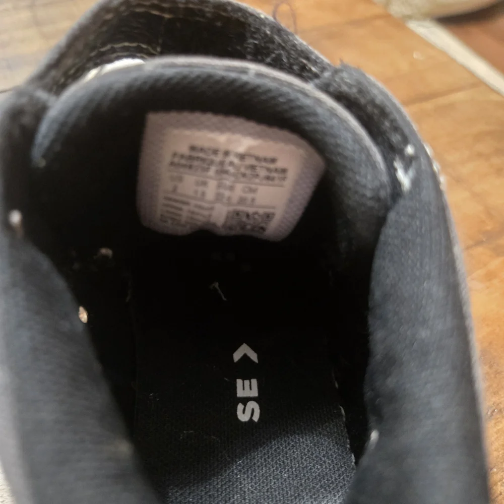 Converse Black and White Kids Sneakers